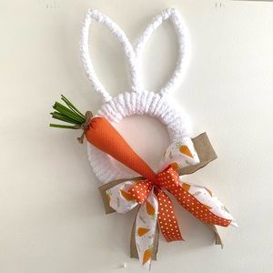 Bunny Wreath Easter Wreath Handcrafted